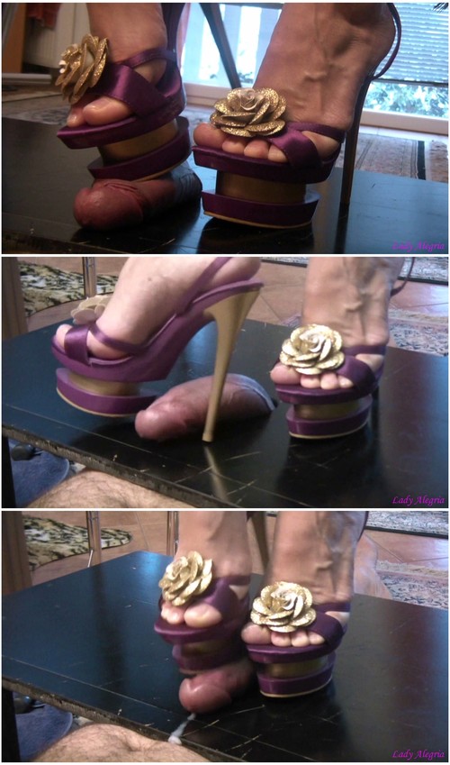 best of Heels dominant pink shoejob with